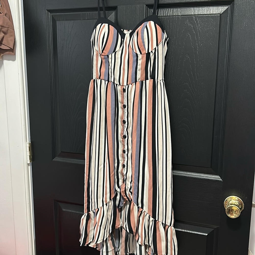 Striped Maxi Dress